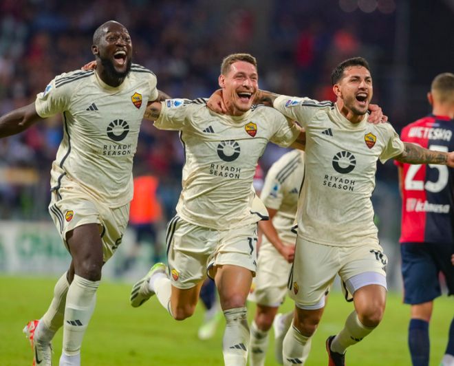 包含罗马主场胜卡利亚里,继续领跑积分榜的词条 包含罗马主场胜卡利亚里,继续领跑积分榜的词条