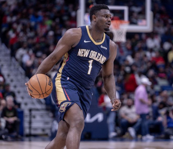 篮网强势鹈鹕，锡安送出助攻